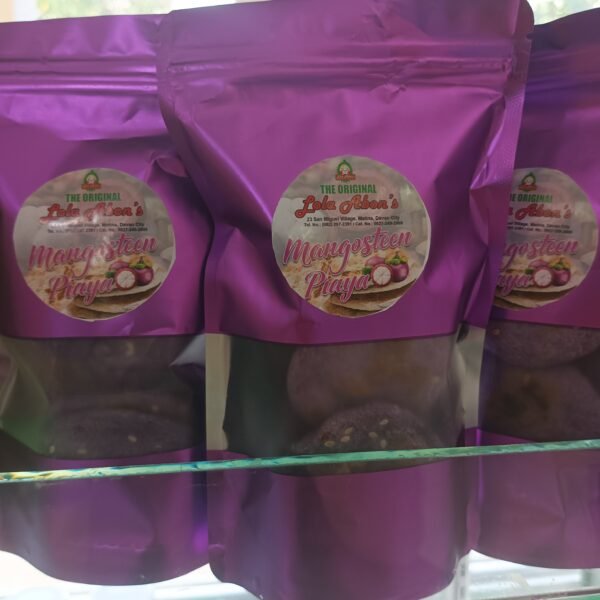Lola Abons Special Mangosteen Piaya Delicacies 8pcs | 100grams - Image 3