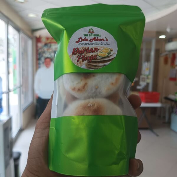 Lola Abons Special Durian Piaya Davao Delicacies 8pcs | 100grams - Image 4