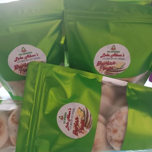 Lola Abons Special Durian Piaya Davao Delicacies 8pcs | 100grams - Image 5
