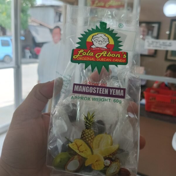 Lola Abons Special Mangosteen Yema Candy 12pcs | 60grams - Image 3