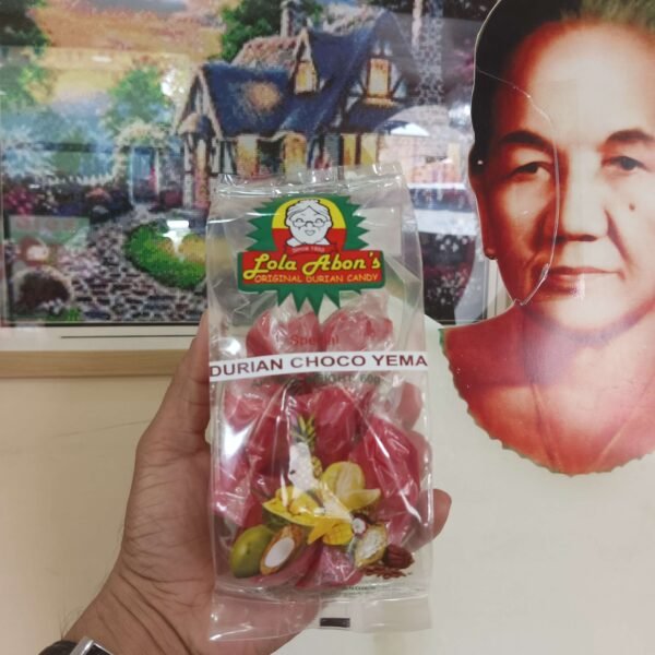 Lola Abons Special Choco Durian Yema Candy 12pcs| 60 grams - Image 5