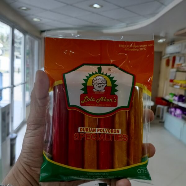 Lola Abons Special Durian Polvoron Barquillos 6pcs per Pack - Image 7