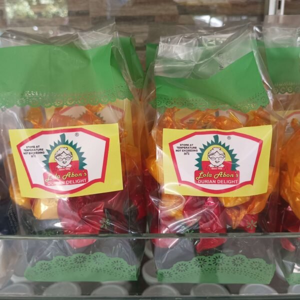 Lola Abons Special Durian Delight Yema Candy 12pcs | 36pcs - Image 2