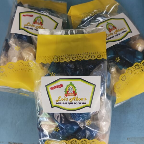 Lola Abons Special Durian Queso Yema Candy 12pcs | 36pcs - Image 4