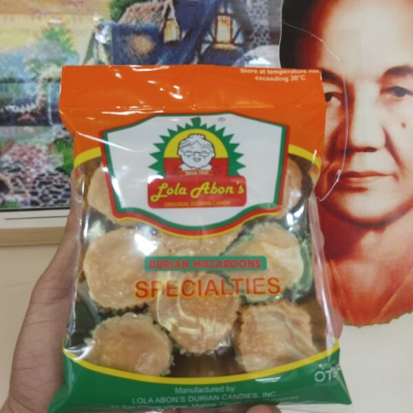 Lola Abons Special Durian Macaroons 8pcs | 100grams - Image 4