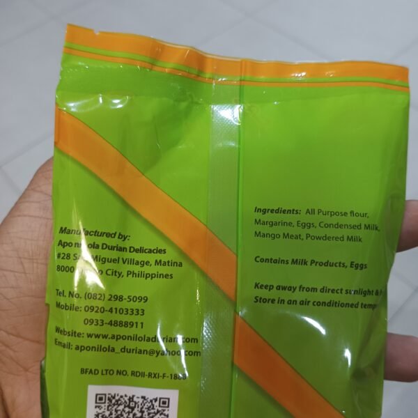 Apo ni Lola Special Premium Mango Tart 5pcs Per Pack - Image 4