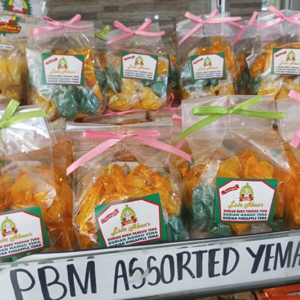 Lola Abons Special Assorted Durian Buko Pandan Mango Pineapple Yema Candy (Big) 36pcs - Image 2