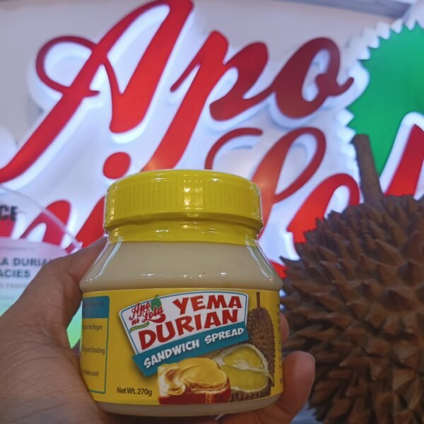 Apo ni Lola Special Yema Durian Jam Sandwich Spread - Image 7